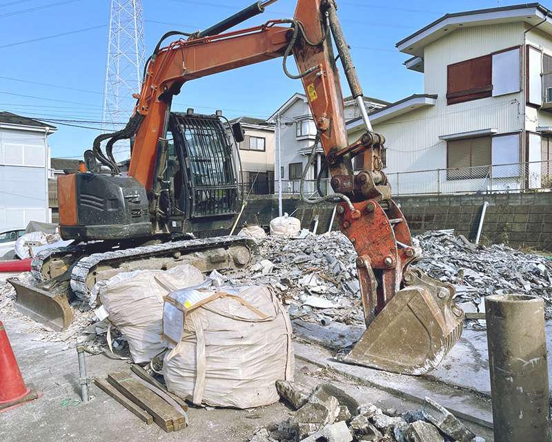 安全第一。許可取得済みだから、安心して任せられます